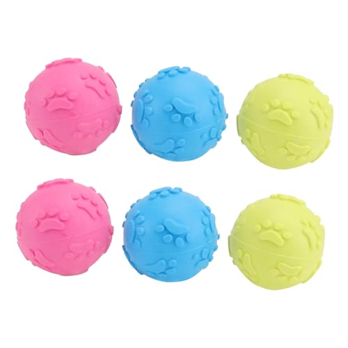 minkissy 6pcs Puzzle Toys Soft Toys Plushes Toys for Puppies Dog Toys Balls Puppy Chew Toy De Porristas Small Dog Chew Toys Puppy Toy Mutlon Toys Dog Chew Toys Ball Pet Mutton von minkissy