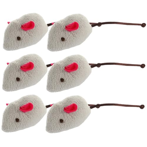 minkissy 6pcs kitten toys cat toys Cat Funny Toys Chew Toys For Cats Pet Toys Cat Mice Toys Indoor Cats Toys Cat Teething Chew Toys Toy For Cats Cat Interactive Toys Plush mouse funny cat minkissy 6pcs kitten toys cat toys Cat Funny Toys Chew Toys For Cats Pet Toys Cat Mice Toys Indoor Cats Toys Cat Teething Chew Toys Toy For Cats Cat Interactive Toys Plush mouse funny cat von minkissy