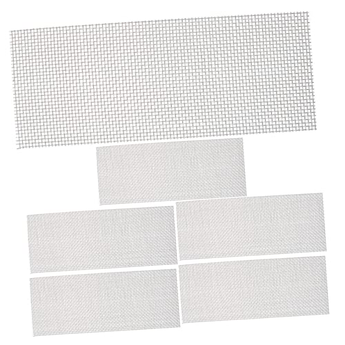 minkissy 6st Aquatisches Netz Pflanzenhalter Für Aquarium Aquatische Wandmasche Robustes Mesh-pad Drahtgeflecht Edelstahl Fischnetz Mesh-netze Aquariennetz Wandnetz Rostfreier Stahl Biegbar von minkissy