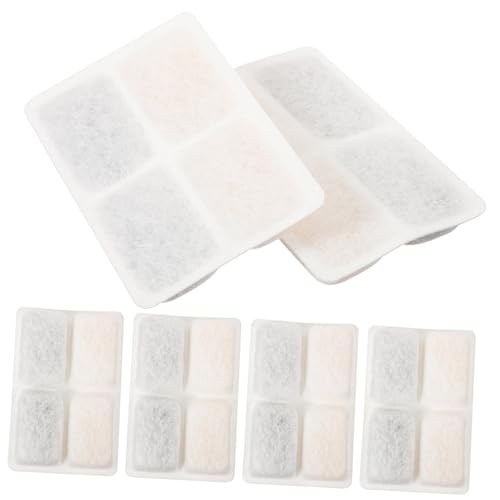 minkissy 6st Filter Katzenbrunnen Tauschen Automatischer Katzenbrunnenfilter Austausch des Katzenbrunnenfilters Filter Für Katzenwasserspender Hund Weiß Lieferungen Filterschwamm von minkissy