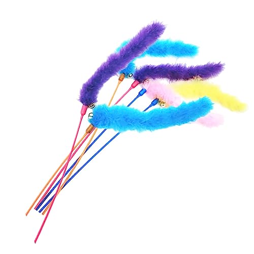 minkissy 6stücke Kreative Katzenangel Mit Und Glöckchen Interaktives Katzenspielzeug Für Kätzchen Und Katzen Stärkung Bindung Tier Und Mixed Color minkissy 6stücke Kreative Katzenangel Mit Und Glöckchen Interaktives Katzenspielzeug Für Kätzchen Und Katzen Stärkung Bindung Tier Und Mixed Color von minkissy