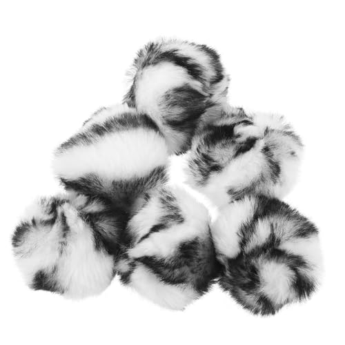 minkissy Interaktives Plüsch-katzenspielzeug 6-TLG Druck Kätzchen-Kratzer Indoor-katzenkratzspielzeug Haustier-übungshilfe von minkissy