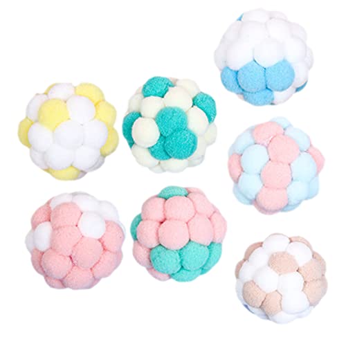 minkissy 6st Knabberndes Katzenspielzeug Katzenball Mit Glocke Bälle Für Katzenspielzeug Flauschige Katzenbälle Interaktives Kätzchenspielzeug Katzenglocke Bälle Spielzeug Plüsch Eingebaut minkissy 6st Knabberndes Katzenspielzeug Katzenball Mit Glocke Bälle Für Katzenspielzeug Flauschige Katzenbälle Interaktives Kätzchenspielzeug Katzenglocke Bälle Spielzeug Plüsch Eingebaut von minkissy