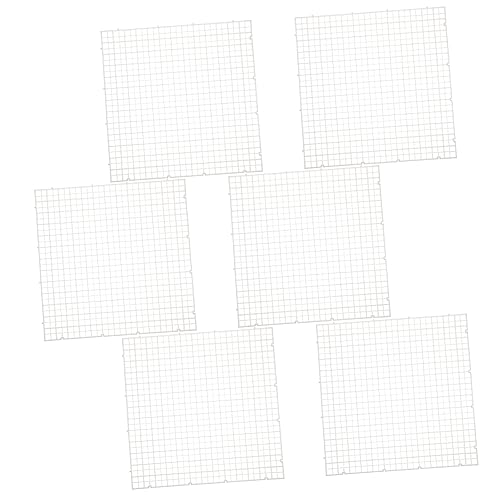 minkissy Aquarium-trennplatten-Set 6-teilig Netz-Aquarium-trennplatte Aquarium-isolationsgitter Aquarium-bodenfilterplatte Einfach Zu Montierendes Aquarium-zubehör von minkissy