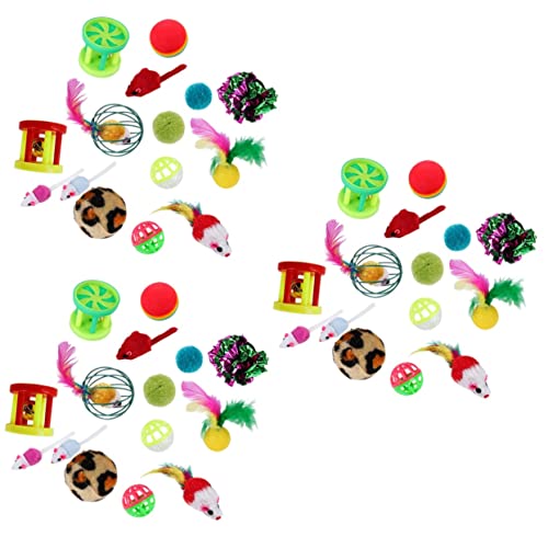 minkissy 72 Pcs cat toy interactive toys for cats cat mice toys cat bell balls playing kitten chase toys fun plaything scratching toy for kitten cat scratching toy indoor Plush spree minkissy 72 Pcs cat toy interactive toys for cats cat mice toys cat bell balls playing kitten chase toys fun plaything scratching toy for kitten cat scratching toy indoor Plush spree von minkissy