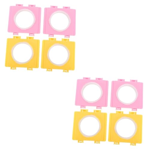 minkissy 8 PCS Hamster cage external board hamster toy cage plate pet cage tunnel board cage modification accessories small animal cage accessories supplies plastic flexible von minkissy