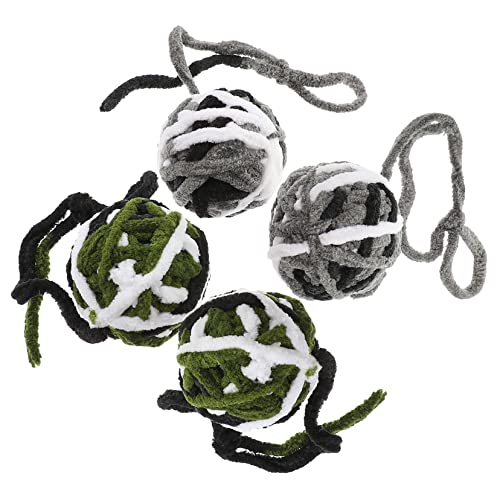 minkissy 8 Pcs Yarn ball bumbells cat scratcher indoor toys scratching for cat chew toy house toy cat toys for indoor cats cat toys interactive for indoor cats pet toy kitten Accessories minkissy 8 Pcs Yarn ball bumbells cat scratcher indoor toys scratching for cat chew toy house toy cat toys for indoor cats cat toys interactive for indoor cats pet toy kitten Accessories von minkissy