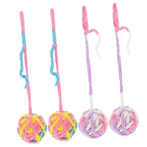 minkissy 8 Pcs Yarn ball cat treat dispenser toy cat toys for indoor cats spring cat toy kitten toy cat springs cat bell cat spring toy chew toy reusable at scratcher pet kitten supplies minkissy 8 Pcs Yarn ball cat treat dispenser toy cat toys for indoor cats spring cat toy kitten toy cat springs cat bell cat spring toy chew toy reusable at scratcher pet kitten supplies von minkissy