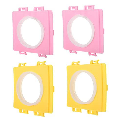 minkissy 8 STK Hamsterkäfig Außenbrett Hamsterspielzeugkäfigplatte Anschlussplatine Für Haustierkäfige Haustierkäfig-tunnelbrett Hamsterkäfig-DIY-Brett Hamster Röhre Plastik Extern Zubehör von minkissy