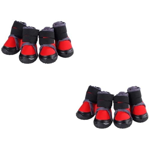 minkissy 8 STK Haustierschuhe Outdoor-Schuhe Für Haustiere Outdoor-Schuhe Für Hunde Haustier Warme Schuhe Hund Warme Schuhe Mittlere Und Große Hunde minkissy 8 STK Haustierschuhe Outdoor-Schuhe Für Haustiere Outdoor-Schuhe Für Hunde Haustier Warme Schuhe Hund Warme Schuhe Mittlere Und Große Hunde von minkissy