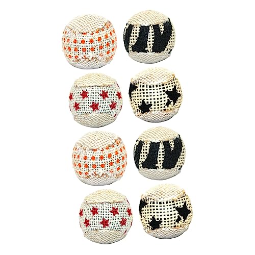 minkissy 8 STK Spielball für Haustiere Spielzeug für Haustiere Kauball für Haustiere Crinkle Hundeball Katzenbälle Spielzeuge Katzenkratzbrett Katzenspielzeug Mehrfarbig Kleiner Ball minkissy 8 STK Spielball für Haustiere Spielzeug für Haustiere Kauball für Haustiere Crinkle Hundeball Katzenbälle Spielzeuge Katzenkratzbrett Katzenspielzeug Mehrfarbig Kleiner Ball von minkissy
