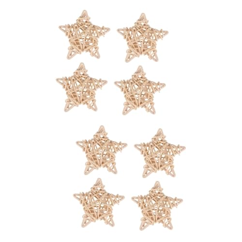 minkissy 2 Sets Stern-Rattan-haustierspielzeug Spielzeug Futter Haustier-kauspielzeug Hasenspielzeug Hundefutter-auslaufspielzeug Lustiges Haustier-beißspielzeug für Tiere 4 Stück von minkissy