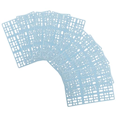minkissy 8Pcs splicing floor mat chinchilla hole mats bunny supplies rabbit foraging mat bunny cage pads leak water nest mat small animals pee pads pet cage plastic Accessories rabbit cage minkissy 8Pcs splicing floor mat chinchilla hole mats bunny supplies rabbit foraging mat bunny cage pads leak water nest mat small animals pee pads pet cage plastic Accessories rabbit cage von minkissy