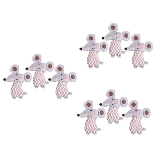 minkissy 9 Pcs Cat Catnip Toys Teething Toys for Puppies Catnip Cat Toy Cat Toys with Catnip Cat Toy Puppy Teething Plush Mouse Toy Plush Mouse for Cat Bite Indestructible minkissy 9 Pcs Cat Catnip Toys Teething Toys for Puppies Catnip Cat Toy Cat Toys with Catnip Cat Toy Puppy Teething Plush Mouse Toy Plush Mouse for Cat Bite Indestructible von minkissy