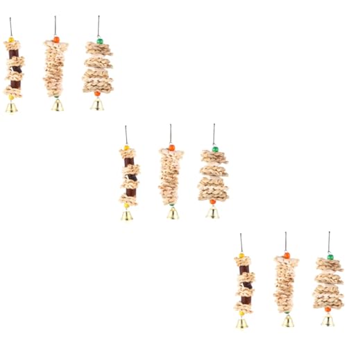 minkissy 9 Pcs Papagei Kauspielzeug Kleine Vogel Spielzeug Haustier Spielzeug Kauspielzeug Holz Spielzeug Vögel Spielzeug Bunte Papagei Spielzeug Papagei Biss Spielzeug Vögel Spielen Lustige Haustier minkissy 9 Pcs Papagei Kauspielzeug Kleine Vogel Spielzeug Haustier Spielzeug Kauspielzeug Holz Spielzeug Vögel Spielzeug Bunte Papagei Spielzeug Papagei Biss Spielzeug Vögel Spielen Lustige Haustier von minkissy