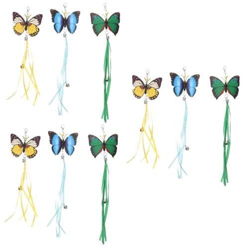 minkissy 9 Pcs Replacement head for cat teaser cat wand attachments butterfly Automatic Cat Toys Refills replacement cats wand toy Cat Toy Wand cat mice toys cat plaything cat mouse pp bite minkissy 9 Pcs Replacement head for cat teaser cat wand attachments butterfly Automatic Cat Toys Refills replacement cats wand toy Cat Toy Wand cat mice toys cat plaything cat mouse pp bite von minkissy