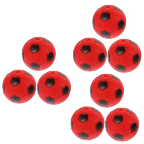 minkissy 9 Pcs pet soccer toy dog fetch dog rubber chew toys dog toothbrush chew toy dog sound toy interactive dog balls cleaning toys pet toy Supple Dog Bite Toys outdoor rubber ball Vinyl von minkissy