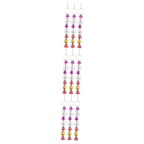 minkissy 9 STK Bell Papagei Spielzeug großer Vogelkäfig Glocke zum Aufhängen Spielzeuge Papageienglocken Anhänger Papageienglockenspielzeug empfindlich die Klingel hängende Glocke schmücken minkissy 9 STK Bell Papagei Spielzeug großer Vogelkäfig Glocke zum Aufhängen Spielzeuge Papageienglocken Anhänger Papageienglockenspielzeug empfindlich die Klingel hängende Glocke schmücken von minkissy