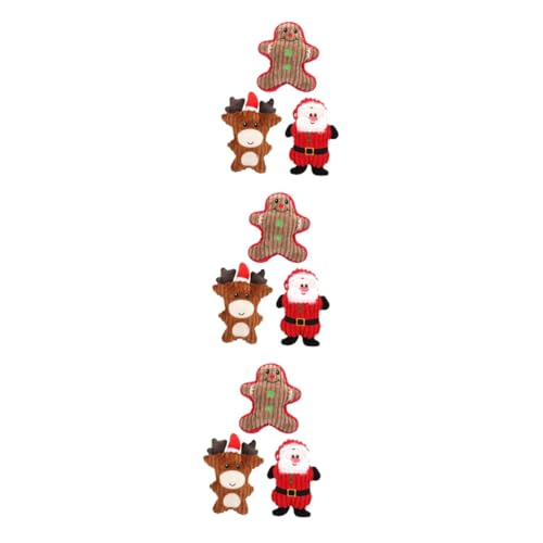 minkissy 9 STK Weihnachtsplüschtier Hundebekleidung für kleine Hunde Junge Hundespielzeug Spielzeuge Weihnachtssto Haustierspielzeug Sound-Spielzeug für Haustiere kauen einstellen minkissy 9 STK Weihnachtsplüschtier Hundebekleidung für kleine Hunde Junge Hundespielzeug Spielzeuge Weihnachtssto Haustierspielzeug Sound-Spielzeug für Haustiere kauen einstellen von minkissy