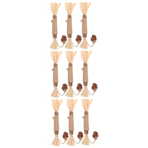 minkissy 9 STK Maomutianisches Polygonum-Spielzeug Katzenspielzeug Katze Silvervine Stick Spielzeug Spielzeuge Silberstock für Katzen molarer Silberstock kauen Süssigkeit Polygonstab minkissy 9 STK Maomutianisches Polygonum-Spielzeug Katzenspielzeug Katze Silvervine Stick Spielzeug Spielzeuge Silberstock für Katzen molarer Silberstock kauen Süssigkeit Polygonstab von minkissy