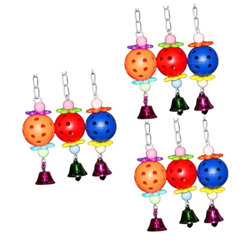 minkissy 9 Stück Papageien-Spielzeug für große Vögel, große Papageien-Spielzeug, Papageien-Vogelspielzeug für Sittiche, Aras, Kauspielzeug, Vogelspielzeug für Papageien, Greentoys, Aras, Käfig, minkissy 9 Stück Papageien-Spielzeug für große Vögel, große Papageien-Spielzeug, Papageien-Vogelspielzeug für Sittiche, Aras, Kauspielzeug, Vogelspielzeug für Papageien, Greentoys, Aras, Käfig, von minkissy