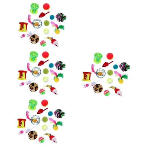 minkissy 96 Pcs cat toy kitten toys interactive toys for cats cat bell balls playing teething toy cat treadmill catnip toys for indoor cats kitten kicking toys variety plastic spree chew minkissy 96 Pcs cat toy kitten toys interactive toys for cats cat bell balls playing teething toy cat treadmill catnip toys for indoor cats kitten kicking toys variety plastic spree chew von minkissy