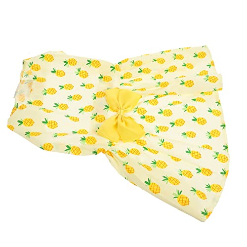 minkissy Ananas-Haustierkleid, Cosplay-Kostüm, Sommerkatzenbekleidung, Hawaii-Haustierröcke, Hawaii-Hundekleid, hawaiianische Party, Haustier-Outfit, Hundekleider für kleine Hunde, Katzen, Polyester, minkissy Ananas-Haustierkleid, Cosplay-Kostüm, Sommerkatzenbekleidung, Hawaii-Haustierröcke, Hawaii-Hundekleid, hawaiianische Party, Haustier-Outfit, Hundekleider für kleine Hunde, Katzen, Polyester, von minkissy