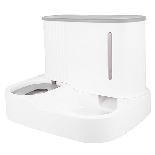 minkissy Automatisches Trinkwasser für Haustiere Haustier Slow Feeder Haustierfutterspender Trinkwassermaschine Spender Automatischer Katzenfutterspender Schwerkraft Katzenfutterspender Wasserspender minkissy Automatisches Trinkwasser für Haustiere Haustier Slow Feeder Haustierfutterspender Trinkwassermaschine Spender Automatischer Katzenfutterspender Schwerkraft Katzenfutterspender Wasserspender von minkissy