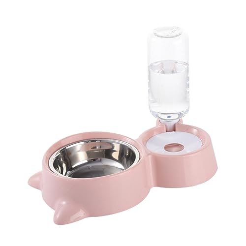 minkissy Haustier Fütterung Trinken Schüssel Set Katze Hund Schüssel Auto Feeder Sicher Leicht Zu Reinigen Dekorative von minkissy