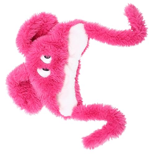minkissy Baotou Plüsch Flauschige Hundeohren-Mütze Mädchen Hut gestrickt Kleinkinder Kappe Mütze mit Hundeohren für den Winter Hundeohren-Mütze für den Winter Wolle Rosig minkissy Baotou Plüsch Flauschige Hundeohren-Mütze Mädchen Hut gestrickt Kleinkinder Kappe Mütze mit Hundeohren für den Winter Hundeohren-Mütze für den Winter Wolle Rosig von minkissy