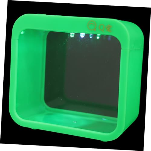 minkissy Mini Aquarium Mit Licht Kreatives Abnehmbares Betta-fischbecken Mini-Aquarium Für Zierfische Heimdekoration Zuchtbox Und Pflanzenarrangement von minkissy