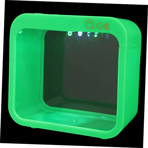 minkissy Halbkreisförmiger Betta-Aquarium-Abnehmbarer Mini-Aquarium-Scheinwerfer Für Zuhause von minkissy