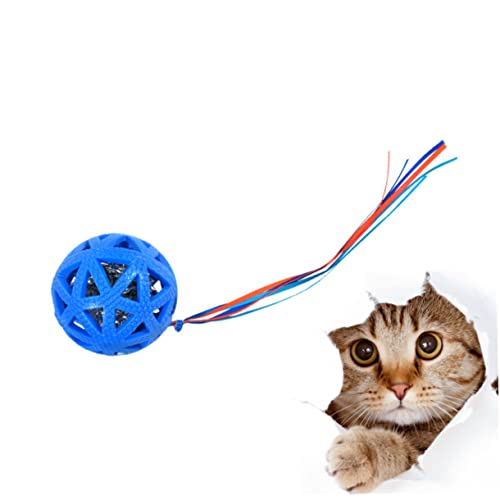 minkissy Bälle Spielzeug Für Katzen Katzen Quietschspielzeug Interaktives Katzenspielzeug L von minkissy