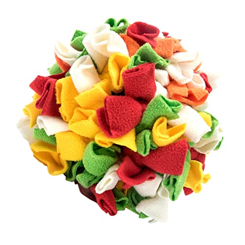 minkissy Bissfester Schnüffelball schnüffelmatte für Puzzle-Spielzeug für Welpen schnüffelball suchspielzeug Kauspielzeug Plüschtier frisst langsam Ball Nase minkissy Bissfester Schnüffelball schnüffelmatte für Puzzle-Spielzeug für Welpen schnüffelball suchspielzeug Kauspielzeug Plüschtier frisst langsam Ball Nase von minkissy