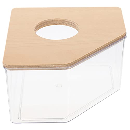 minkissy Box Hamster Sandwanne Hamster Badesand Hamster Ecktoilette Sandbad Behälter Sandsack Hamster Tunnel klare Wanne Meerschweinchen Sandbecken Doppelzweck Holz Badezimmerbedarf minkissy Box Hamster Sandwanne Hamster Badesand Hamster Ecktoilette Sandbad Behälter Sandsack Hamster Tunnel klare Wanne Meerschweinchen Sandbecken Doppelzweck Holz Badezimmerbedarf von minkissy