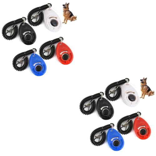 minkissy Clicker für Hundetraining, Katzentraining, Clicker, Pferdetraining, Clicker, Haustierpferde, 8 Stück minkissy Clicker für Hundetraining, Katzentraining, Clicker, Pferdetraining, Clicker, Haustierpferde, 8 Stück von minkissy