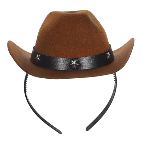 minkissy Cowboyhut-Stirnband cowboyhut für Hund Cowboyhut Mini-Western-Cowboy-Hut Haustier-Cowboy-Hut Cowboyhut klein Geburtstags-Cowgirl-Hut Kostüm Cowboyhut Vlies Coffee minkissy Cowboyhut-Stirnband cowboyhut für Hund Cowboyhut Mini-Western-Cowboy-Hut Haustier-Cowboy-Hut Cowboyhut klein Geburtstags-Cowgirl-Hut Kostüm Cowboyhut Vlies Coffee von minkissy