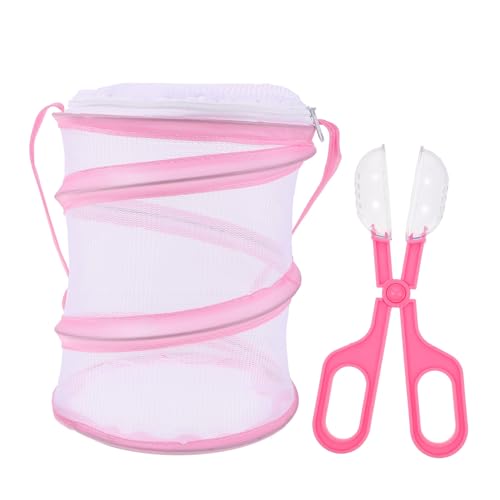 minkissy Faltbarer Insektenkäfig mit Belüftung Leichtes Tragbares Schmetterlingsgehege für Studien Klarer Mesh Beobachtungskäfig mit Großem Seiteneingang für Outdoor Naturerkundung minkissy Faltbarer Insektenkäfig mit Belüftung Leichtes Tragbares Schmetterlingsgehege für Studien Klarer Mesh Beobachtungskäfig mit Großem Seiteneingang für Outdoor Naturerkundung von minkissy