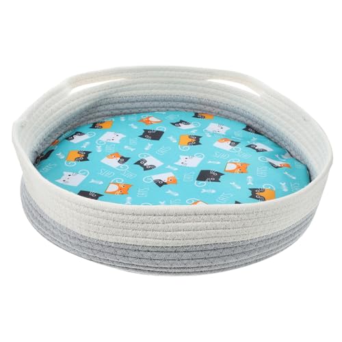 minkissy Gewebtes Katzennest Katzenschlafbett Gewebtes Katzenkorb Bett Katzenschlafversorgung Gewebtes Hundebett Katze Schlafnest Katzennest Bett Couch Bett Schlafsofa Nest mit Baumwollmatte Tuch minkissy Gewebtes Katzennest Katzenschlafbett Gewebtes Katzenkorb Bett Katzenschlafversorgung Gewebtes Hundebett Katze Schlafnest Katzennest Bett Couch Bett Schlafsofa Nest mit Baumwollmatte Tuch von minkissy