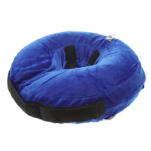 minkissy Halsband Aus Stoff Haustierhalsband Für Hunde Op-Halsband Donut-Hundehalsband Aufblasbarer Hundekegel Hundehalsband Welpen-Erholungshalsband Haustierkegel Nach Der von minkissy