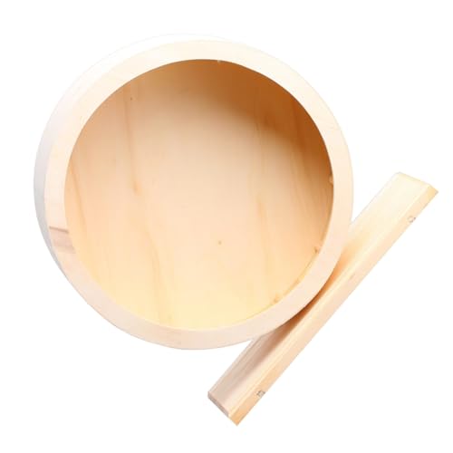 minkissy Hamster Laufrad leise Hamster Laufrad Holz Spielzeug Laufrad für kleine Haustiere Laufrad für Hamster Chinchilla Läufer Holzrad Fitness Hölzern minkissy Hamster Laufrad leise Hamster Laufrad Holz Spielzeug Laufrad für kleine Haustiere Laufrad für Hamster Chinchilla Läufer Holzrad Fitness Hölzern von minkissy