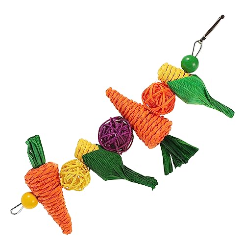 minkissy Hamster-Spielzeug Sittich Kauspielzeug aus Holz großer Papageienkäfig Kaninchenspielzeug Hasenspielzeug Vogelkäfig-Anhänger Vögel Backenzahn Spielzeug Karotte Kleiner Papagei minkissy Hamster-Spielzeug Sittich Kauspielzeug aus Holz großer Papageienkäfig Kaninchenspielzeug Hasenspielzeug Vogelkäfig-Anhänger Vögel Backenzahn Spielzeug Karotte Kleiner Papagei von minkissy