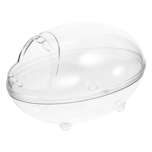 minkissy Hamster Toilette Und Badewanne Für Kleintiere Hochwertiger Pet Behälter Rutschfeste Unterseite Sanfte Kanten Für Hamster Chinchillas Und Andere Kleine Haustiere Praktisches von minkissy