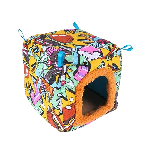 minkissy Kreatives Quadratisches Papageiennest Gemütlicher Schlafplatz Für Vögel Warmes Und Sicheres Zuhause Für Hamster Und Kleintiere Farbenfrohes Design Für Käfige minkissy Kreatives Quadratisches Papageiennest Gemütlicher Schlafplatz Für Vögel Warmes Und Sicheres Zuhause Für Hamster Und Kleintiere Farbenfrohes Design Für Käfige von minkissy