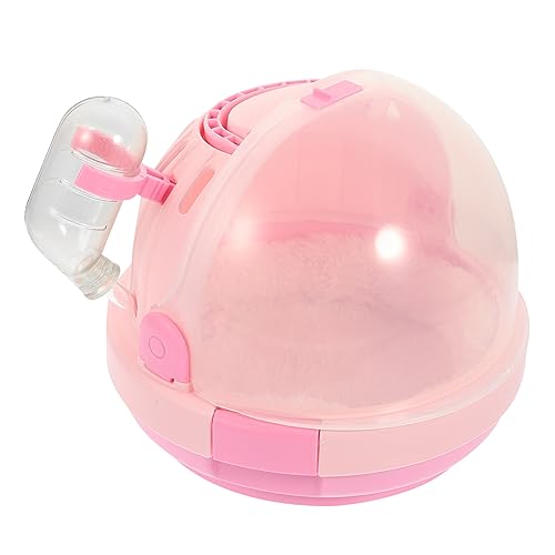 minkissy Reise-Hamster-Tragetasche Meerschweinchen-Box Airflow-entlüftung Tragbarer Haustierkäfig für Den Außenbereich von minkissy