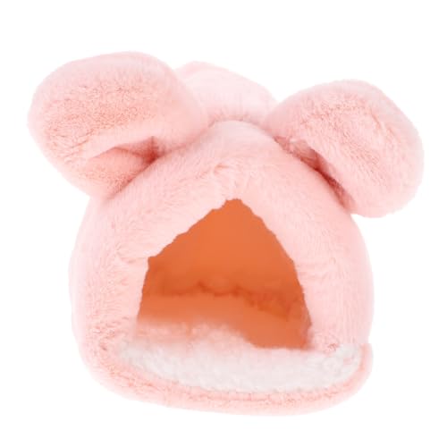 minkissy Hamsternest Hamster Winternest Hamster-Hängematte Guinea-Bett Hamster warm Meerschweinchen-Nest Hamsterhäuser Haushalt Haustierbett Hamsterbedarf Hamsterhaus Dicker Plüsch von minkissy