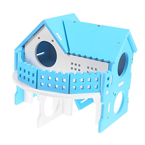 minkissy Doppelschichtige Hamster-Villa Lustiges Versteck Für Kleine Haustiere Aus Strapazierfähigem Material Für Hamster Mäuse Und Nager Bietet Spielplatz Und Rückzugsort minkissy Doppelschichtige Hamster-Villa Lustiges Versteck Für Kleine Haustiere Aus Strapazierfähigem Material Für Hamster Mäuse Und Nager Bietet Spielplatz Und Rückzugsort von minkissy