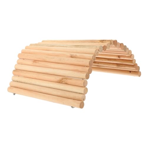 minkissy Hamster Versteck Höhle Aus Holz Spielzeug Für Kleintiere Kauspielzeug Tunnel Für Hamster Meerschweinchen Und Andere Kleine Haustiere Spielumgebung Für Aktive Haustiere von minkissy