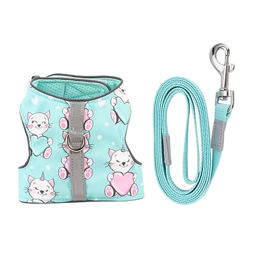 minkissy Katzenleine Aus Polyester Night-Glow Escape Bequemes Netzgewebe für Das Gassigehen mit Dem Haustier minkissy Katzenleine Aus Polyester Night-Glow Escape Bequemes Netzgewebe für Das Gassigehen mit Dem Haustier von minkissy