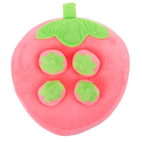 minkissy Erdbeere Spielzeug Hund Schnüffelmatte Haustier Training Pad Plüsch Baumwolle 22x22cm minkissy Erdbeere Spielzeug Hund Schnüffelmatte Haustier Training Pad Plüsch Baumwolle 22x22cm von minkissy